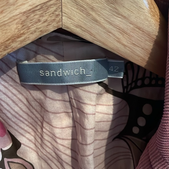 Sandwich vintage pink boho corduroy blazer - Picture 2 of 7